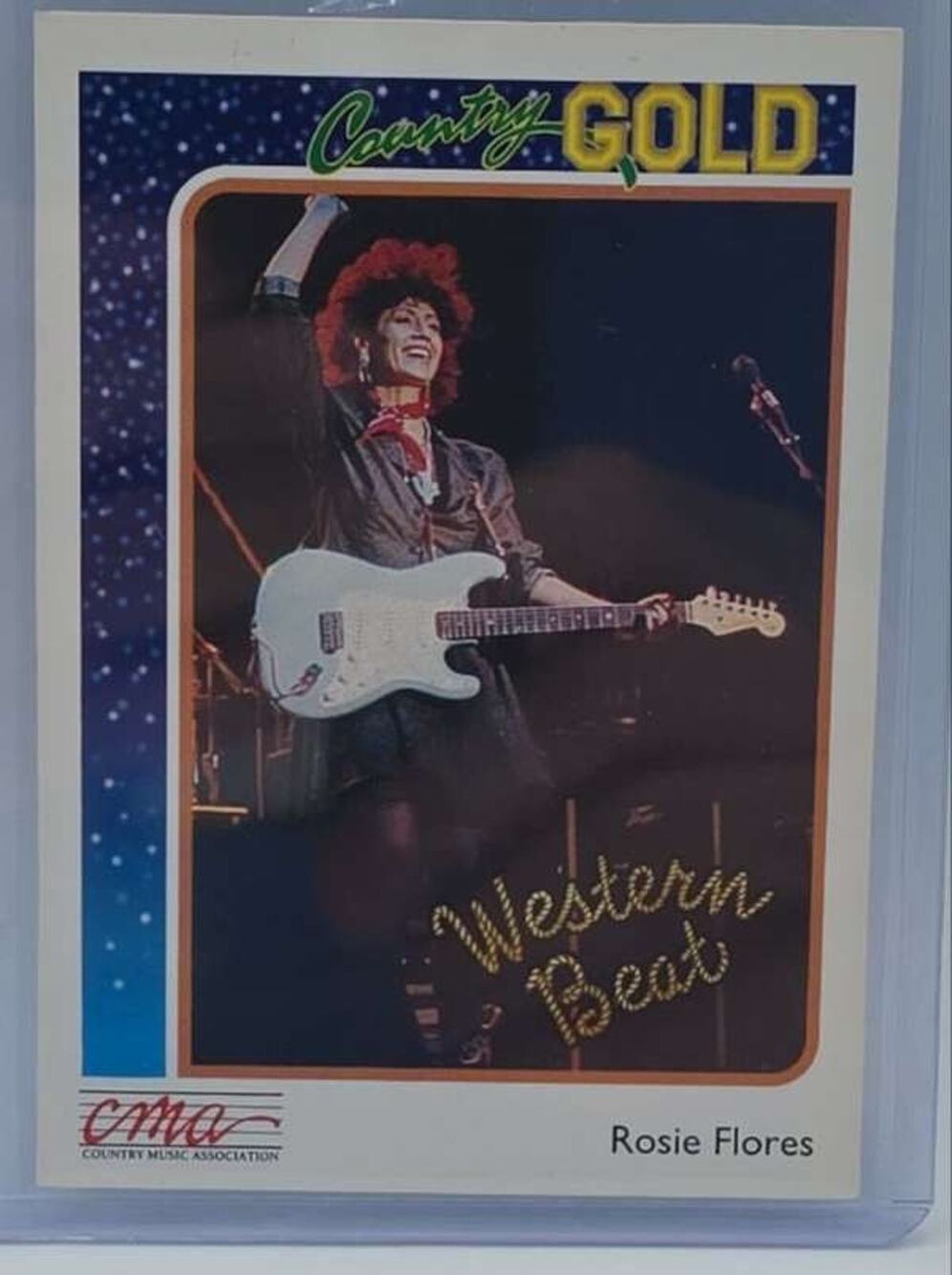 1992 Sterling Country Gold #91 Rosie Flores Card